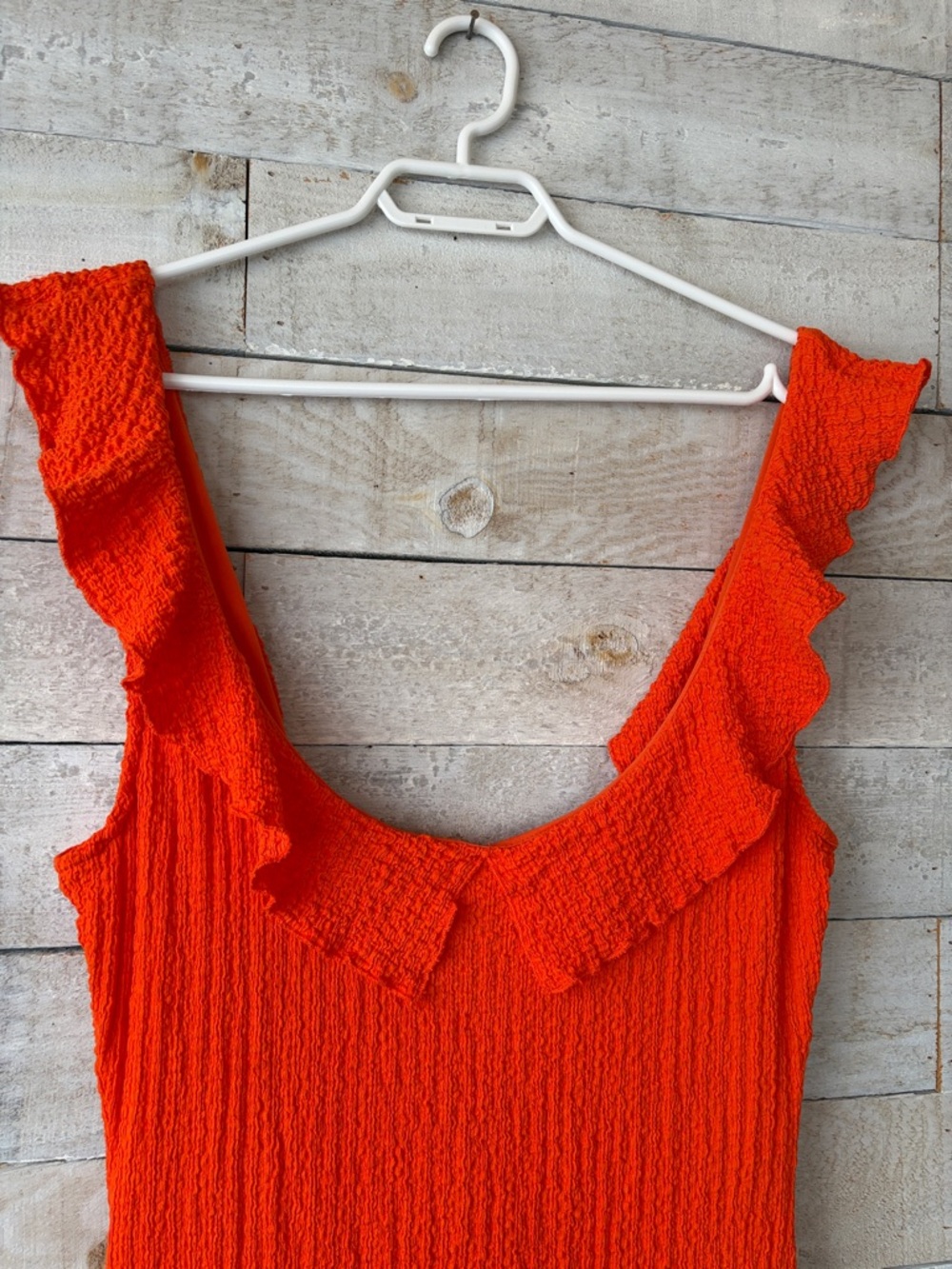 Free People FP Beach tangerine orange maxi dress - Picture 7 of 11